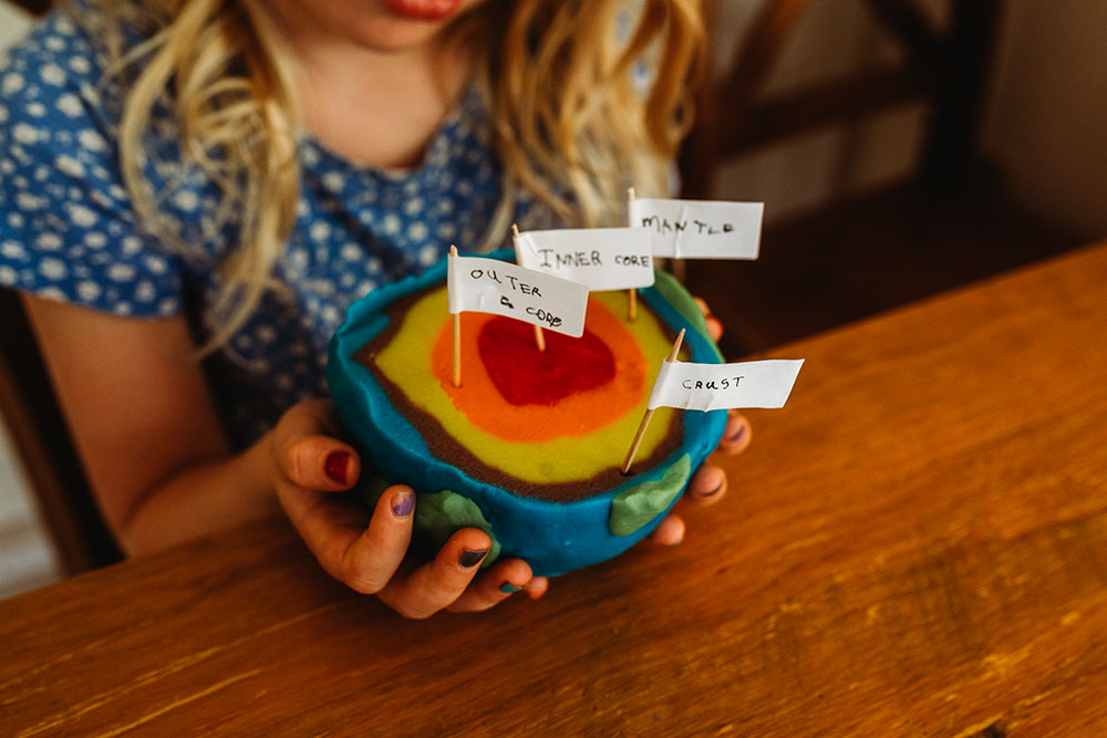 Layers of the Earth Model