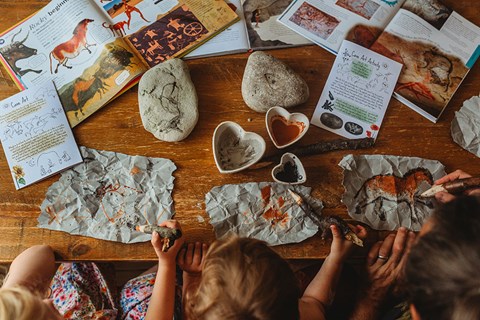 Making Cave Art With DIY Natural Paints