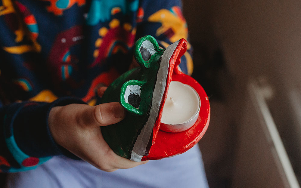 Frog Tealight Holder